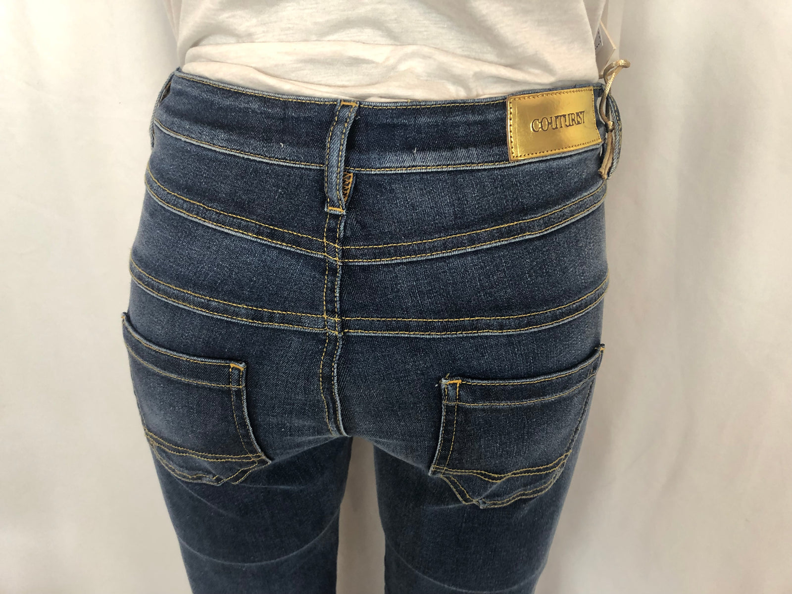 Jeans skinny taille haute Couturist