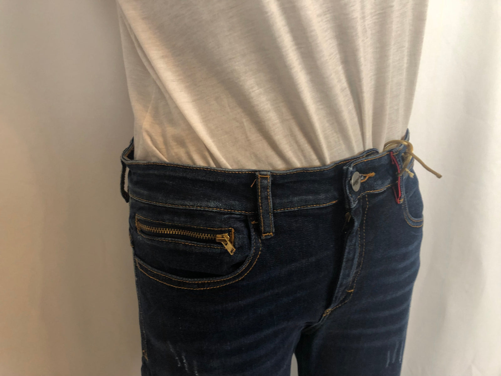 Jeans stretch taille haute coupe skinny Couturist