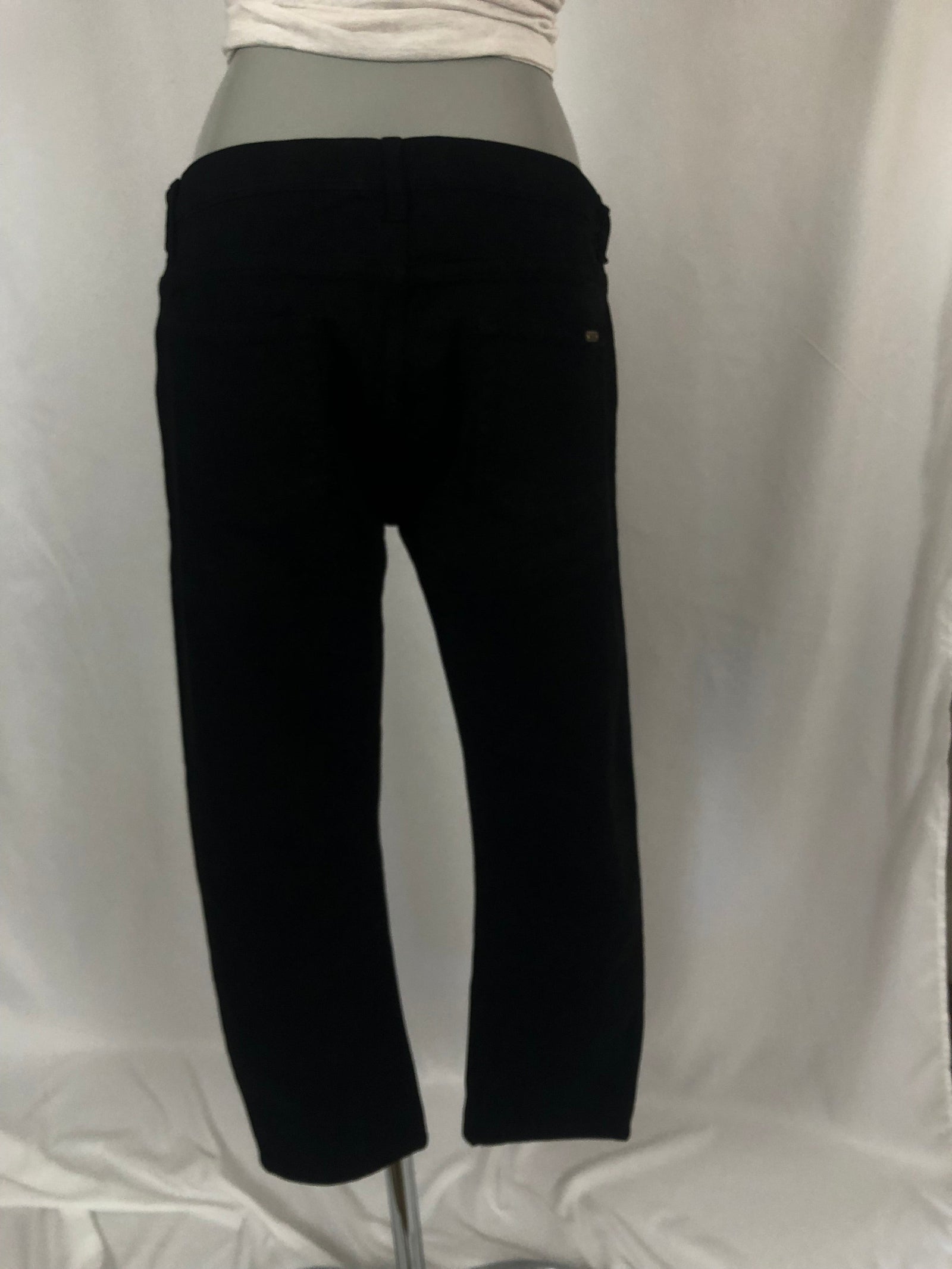 Jeans noir coupe droite Acquaverde