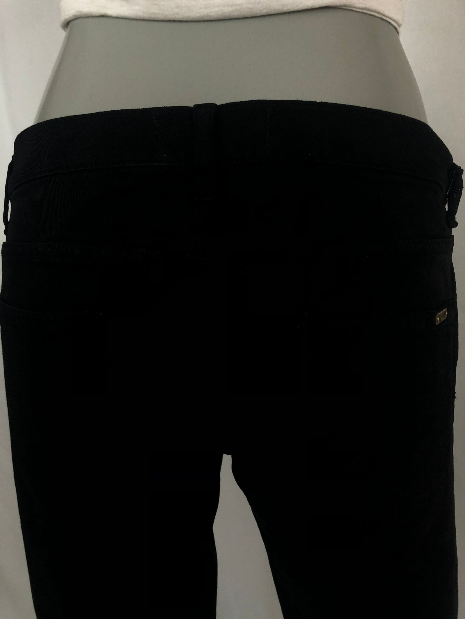 Jeans noir coupe droite Acquaverde