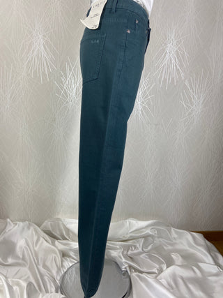 Pantalon coton mastic taille haute coupe droite modèle Jonas Lab Dip