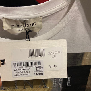 T-shirt de la styliste italienne Anna Molinari