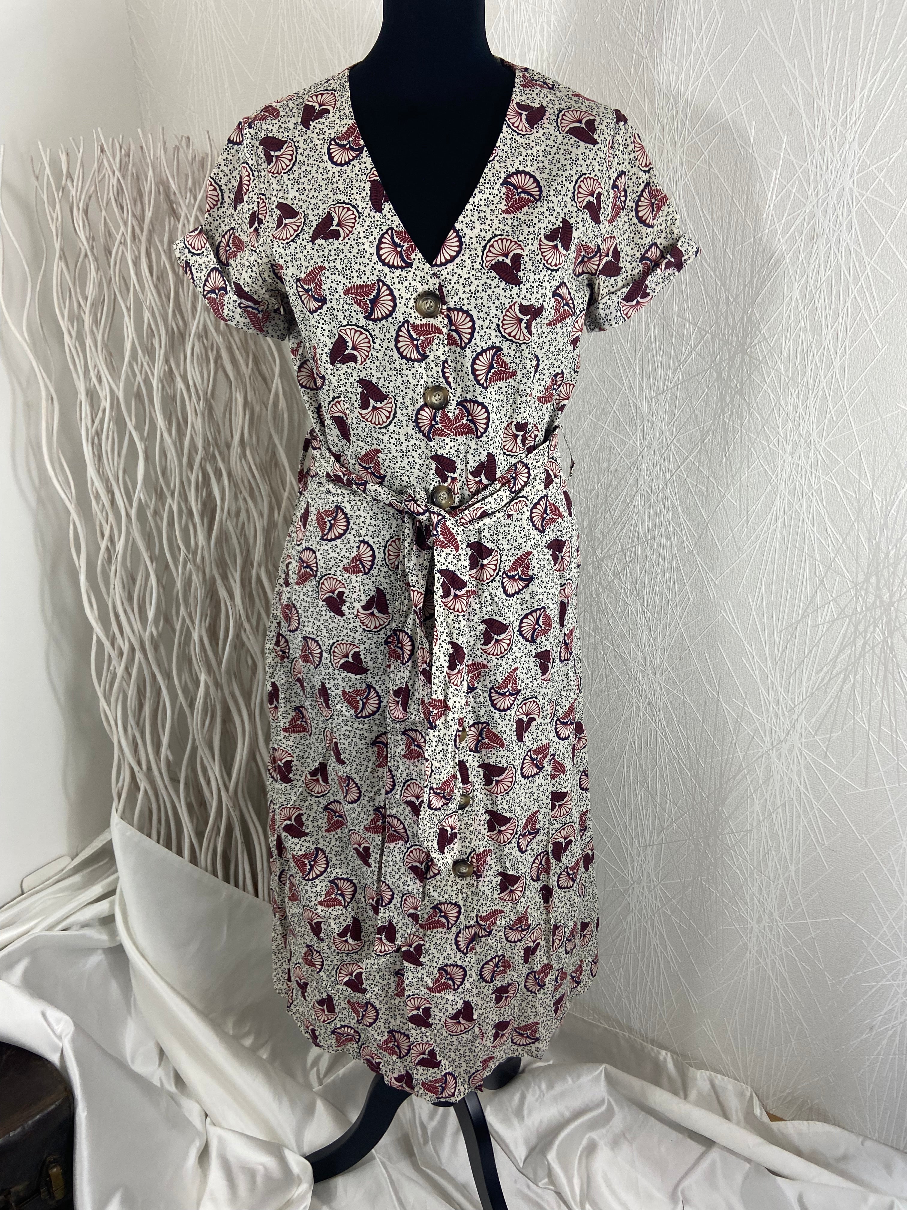 Robe légère 100% coton modèle Aline Sweed Paris - Offre-Unique