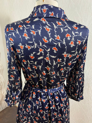 Robe cintree doublee a motif floral It Hippie Offre Unique