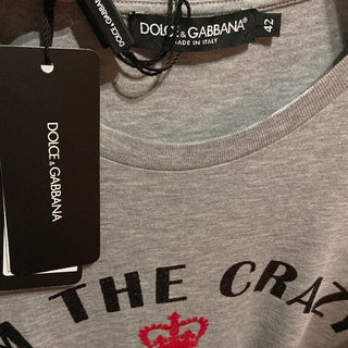 T-shirt I'm the crazy fan D&G Dolce & Gabbana