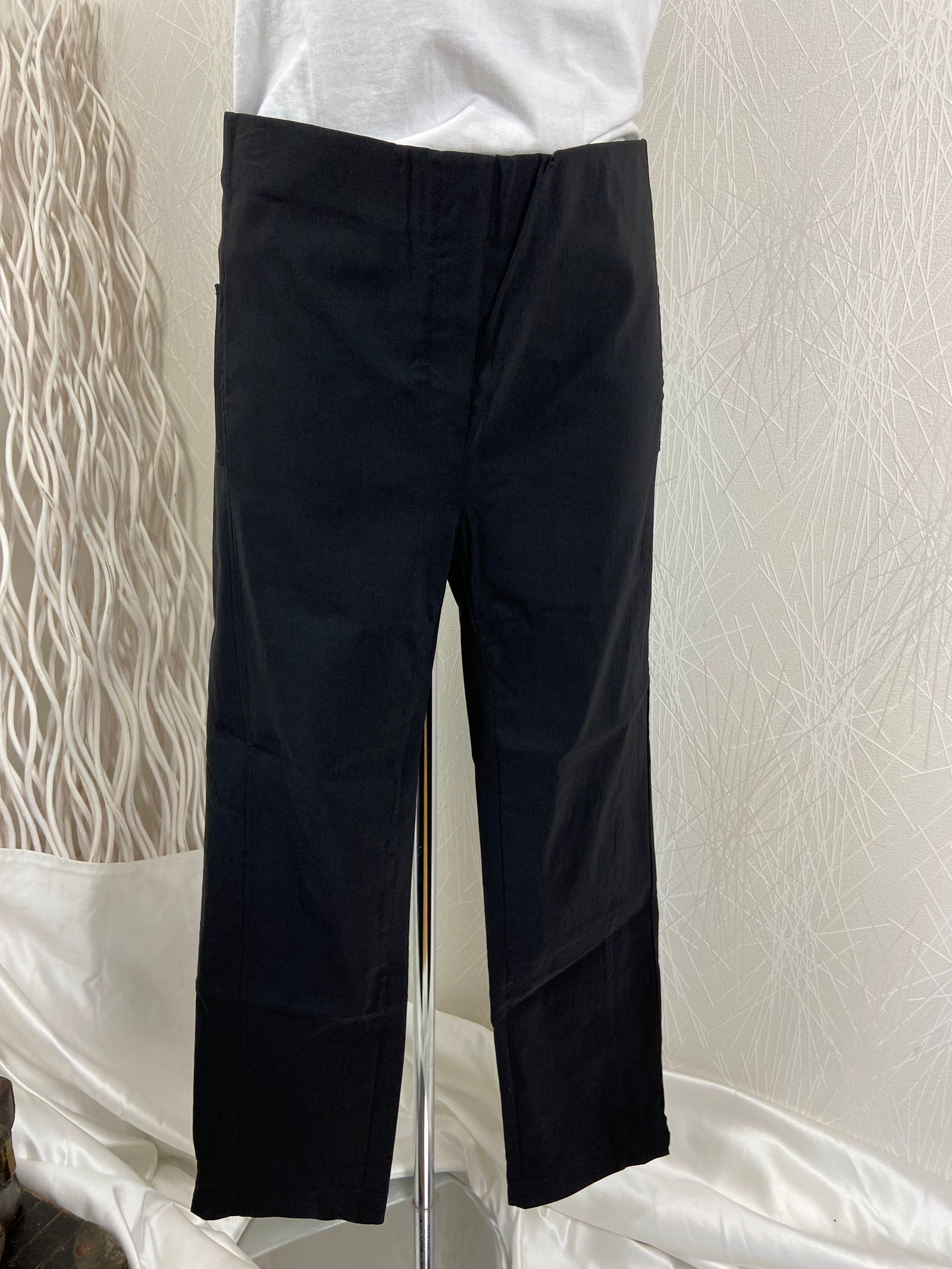 pantalon noir grande taille 