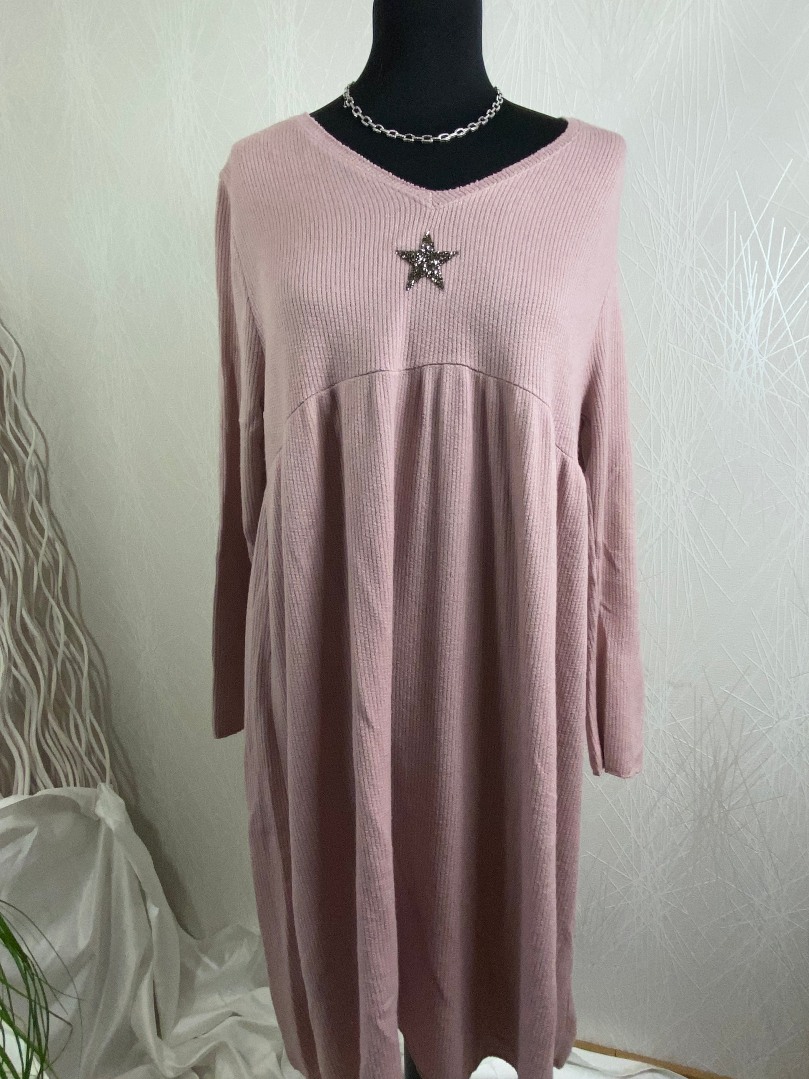 robe ample en tricot