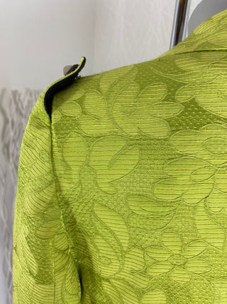 Originale veste vert vif de créateur Tabala Paris