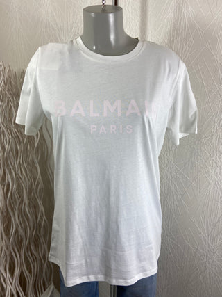 Tee shirt balmain 2025 femme pas cher