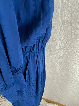 Combinaison pantalon bleu marine manches longue modèle Jude Jane Wood