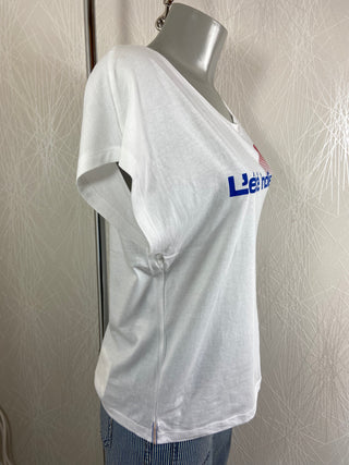 T-shirt sans manches blanc 100% coton Jane Blue