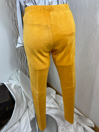 Pantalon détente jaune taille élastique One O One